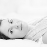 Porträttfotografering - Linnéa Stark - Svartvit, bw, black and white